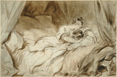 The Useless Resistance by Jean Honore Fragonard