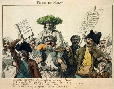 The Triumph of Marat by French Master