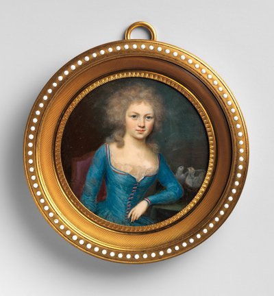 Portrait of a Woman by French Painter