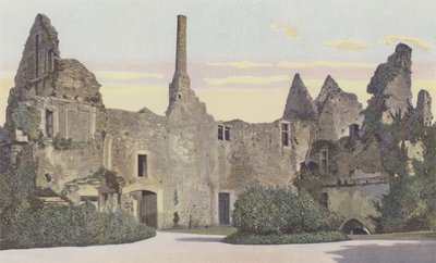 Bressuire, Ruins of the Castle, Interior by French Photographer