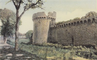 Guerande, Ramparts and Gaudinais Tower by French Photographer