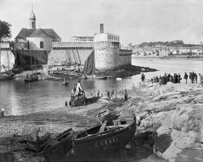 Harbour, Concarneau by French Photographer