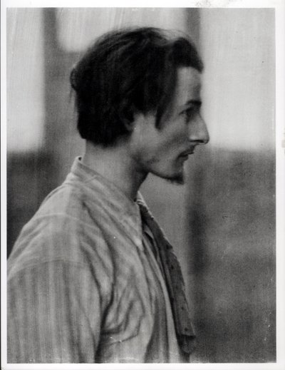 Henri Gaudier-Brzeska (1891-1915) by French Photographer