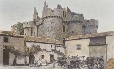 Le Breuil-sous-Argenton, Ruins of Beaupinay Castle by French Photographer