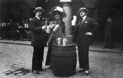 Madeleine Lemaire and Reynaldo Hahn by French Photographer