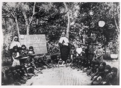 Missionary School by French Photographer