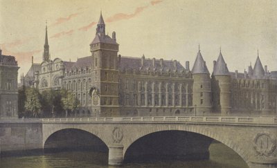 Paris, Palace of Justice, The Conciergerie by French Photographer