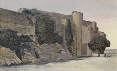 Pignan, Remains of the Vignogoul Abbey by French Photographer