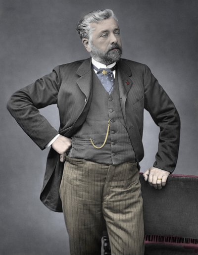 Portrait of Gustave Eiffel by French Photographer