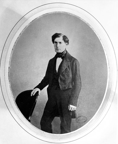 Portrait of Victor Puiseux by French Photographer
