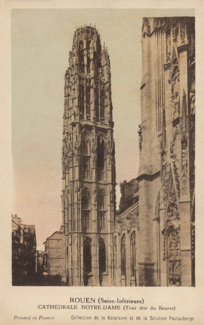 Rouen, Cathedral Notre Dame by French Photographer