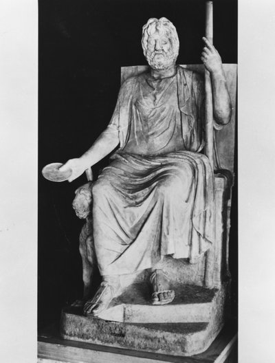 Statue of Plutarch by French Photographer