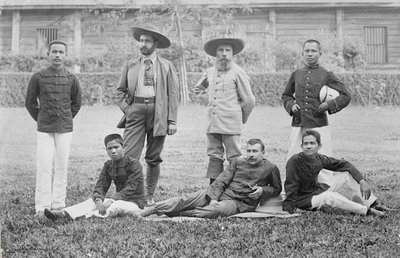 The Pavie mission, Haut-Mekong, Indochina 1890 by French Photographer