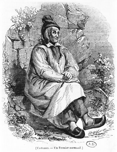 A Farmer from Normandy by French School