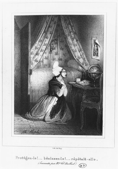 A Young Woman from Normandy by French School