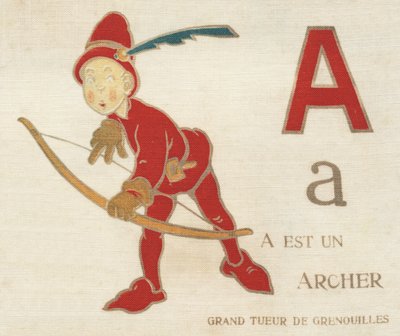 A is a Big Frog Killer Archer by French School