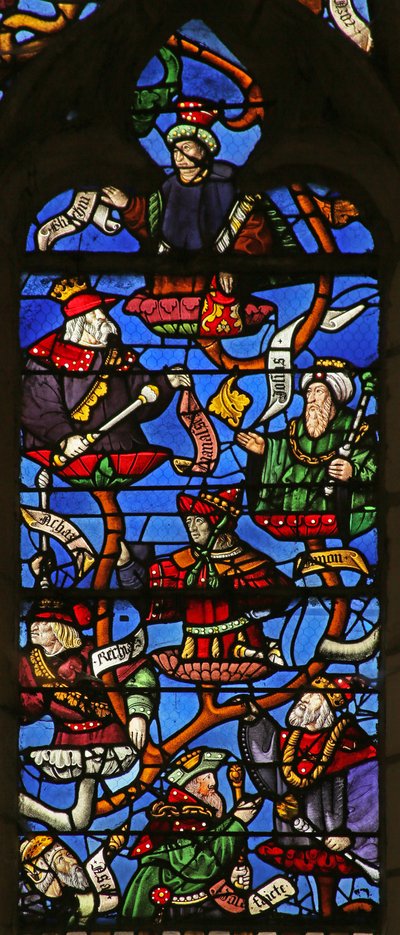 A Section of the Tree of Jesse by French School