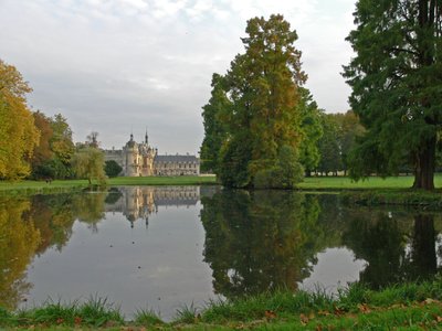 A View of the Chateau by French School