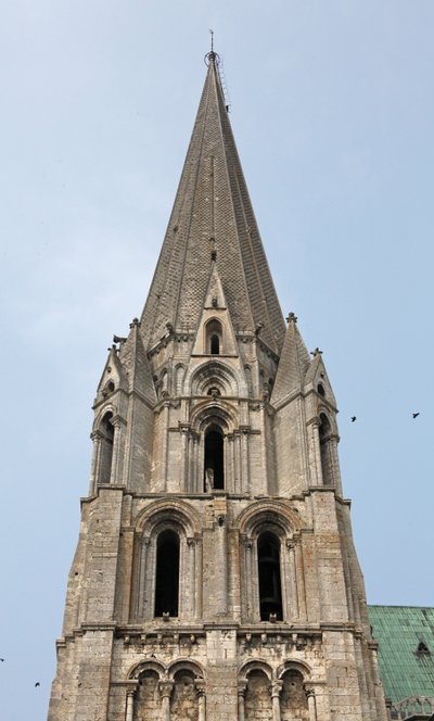 A View of the South Tower by French School
