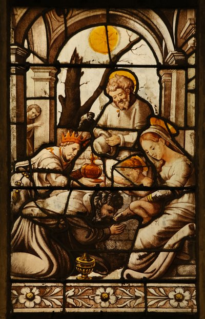 Adoration of the Magi by French School