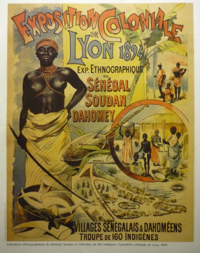Advert for the Exposition de Lyon by French School
