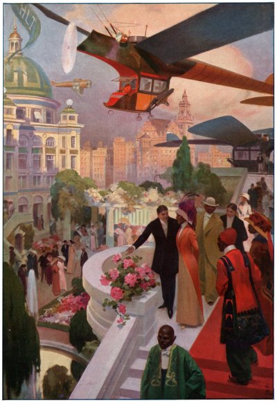 Airplanes in the Future by French School