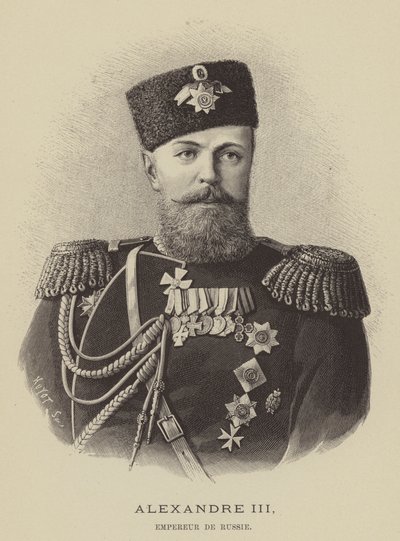 Alexander III, Emperor of Russia by French School