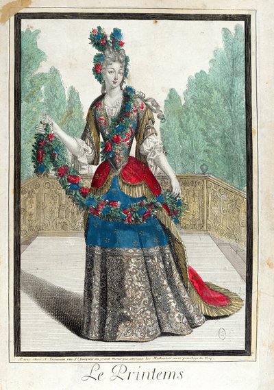 Allegory of Spring by French School