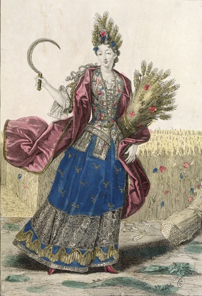 Allegory of Summer by French School