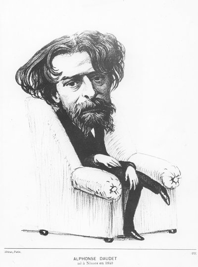 Alphonse Daudet by French School
