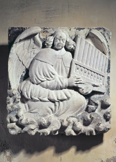 Angel Musician by French School