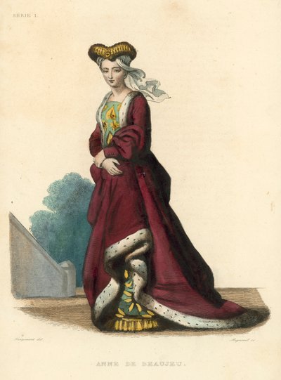 Anne de Beaujeu by French School