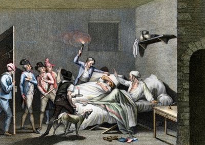 Arrest under the Terror by French School
