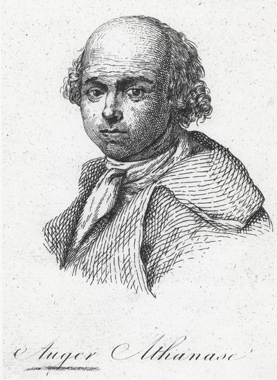 Athanase Auger (engraving) by French School
