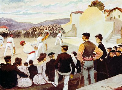 Basque Pelota, September by French School