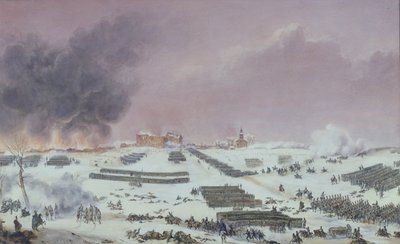 Battle of Eylau, 1807 by French School