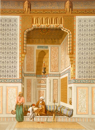 Bordeyny Mosque, Cairo by French School
