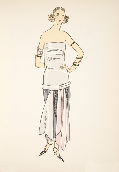Boubangui, from a Collection of Fashion Plates by French School