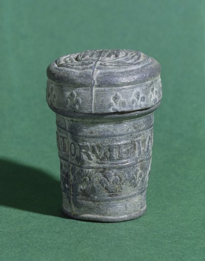Box for orvietan by French School