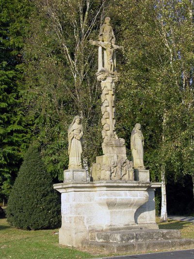 Calvary, carved by the Cabedoche Freres, 1827 by French School