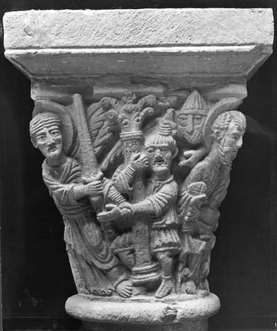 Capital of a column by French School