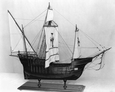 Caravel of Christopher Columbus (1451-1506) by French School