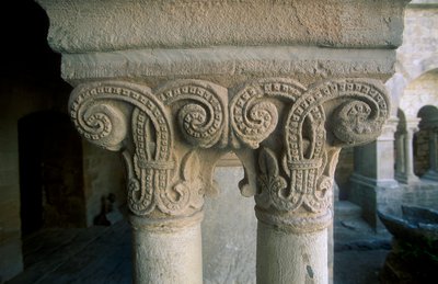 Carved Capitals from the Cloister by French School