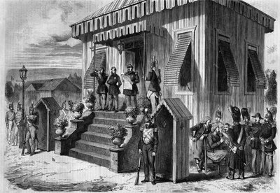 Chalons Military Camp by French School