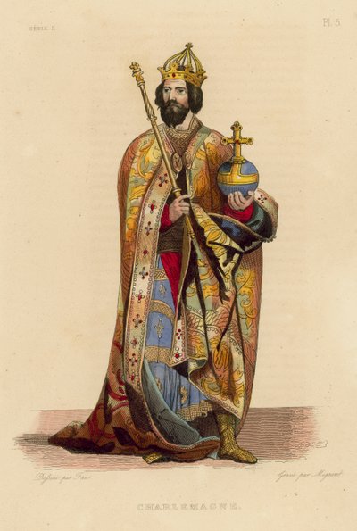 Charlemagne by French School