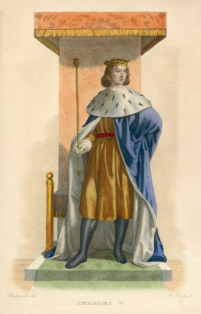 Charles V by French School