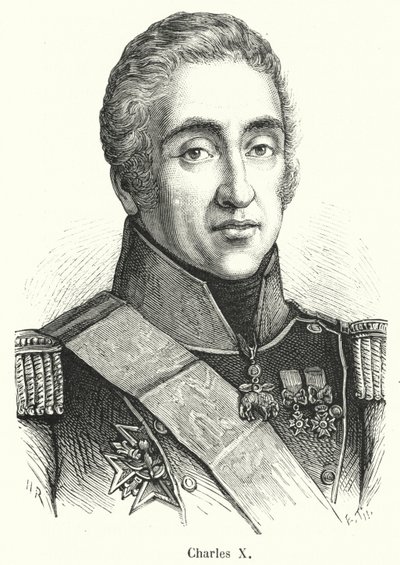 Charles X by French School