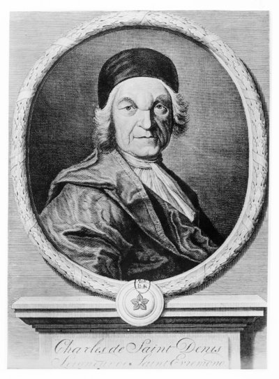 Charles de Saint-Évremond by French School