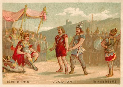 Chlodio, King of the Salian Franks by French School