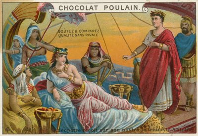 Chocolat Poulain trade card by French School